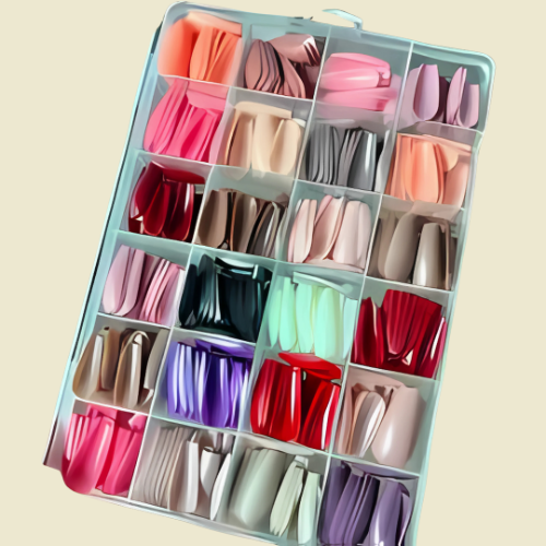 𝑵𝒂𝒊𝒍𝒔 24 𝒅𝒊𝒇𝒇𝒆𝒓𝒆𝒏𝒕 𝒄𝒐𝒍𝒐𝒓𝒔, 576 𝒑𝒄𝒔 𝒏𝒂𝒊𝒍𝒔 𝒘𝒊𝒕𝒉 𝒃𝒐𝒙